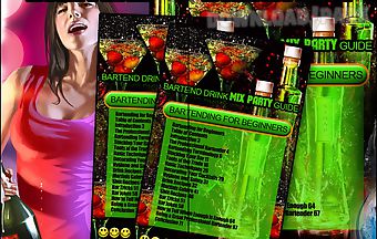 Bartend drink mix party guide