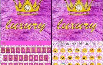 Luxury theme ikeyboard-emoji