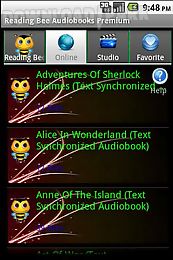 text synchronized audiobooks