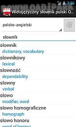 wielojęzyczny słownik polski