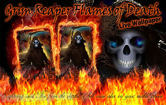 Grim reaper flame of death lwp