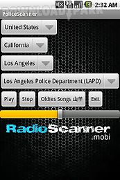 police scanner radio scanner
