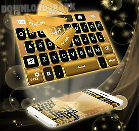 neon gold go keyboard