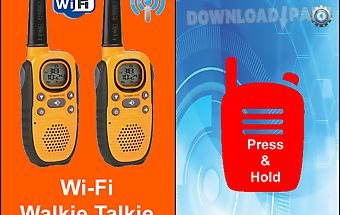 Wi-fi walkie talkie