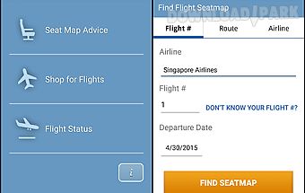 Seatguru: maps+flights+tracker