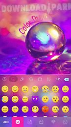 color drops emoji keyboard 🎀