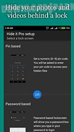 hide photos, video-hide it pro