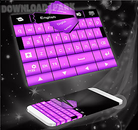 purple keyboard