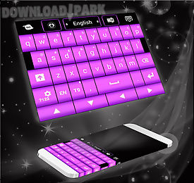 purple keyboard