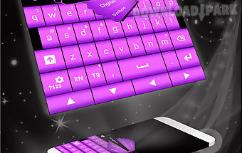 Purple keyboard