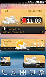 quietlyelegant go widget theme