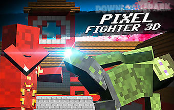 Cube pixel fighter 3d