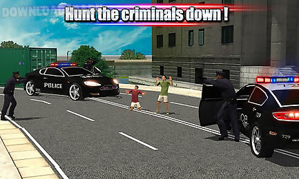 crime town police car driver