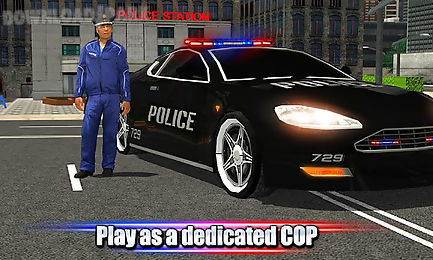 crime town police car driver