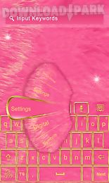 go keyboard luxury pink theme