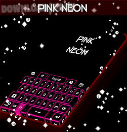 pink neon keypad free