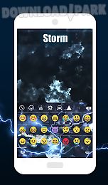 storm animated keyboard