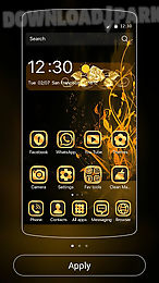 theme luxury gold rose