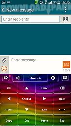 keyboard color theme