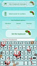 christmas keyboard theme