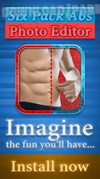 six pack abs – photo editor