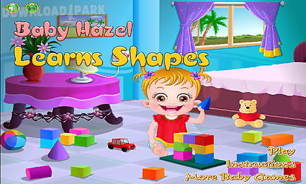 baby hazel learns shapes