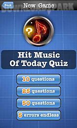 hit music of today quiz free