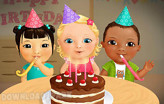 Sweet baby girl - birthday party