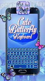 cute butterfly keyboard
