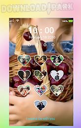 love photo keypad lockscreen