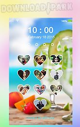 love photo keypad lockscreen