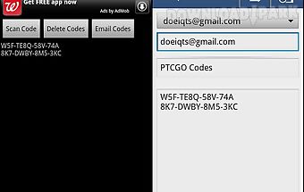 Ptcgo code scanner