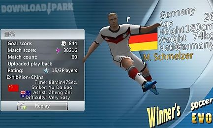 winner soccer evolution