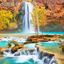 magic waterfall live wallpaper