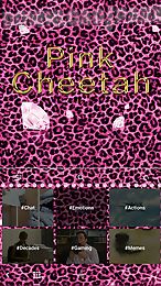 pink cheetah 😼 keyboard theme