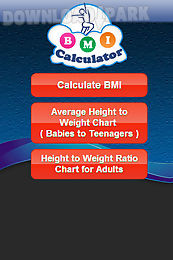 body mass index calculator - bmi 
