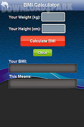 body mass index calculator - bmi 