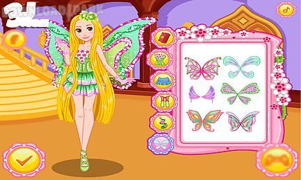 dress up princess visit fairies