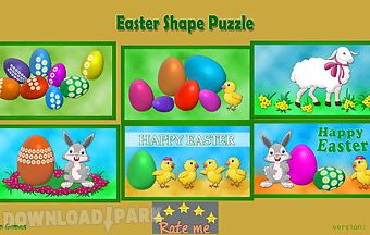 Easter shape puzzle