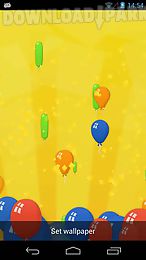 party balloons live 3d wallpaper