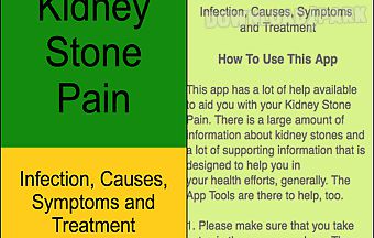 Kidney stone pain