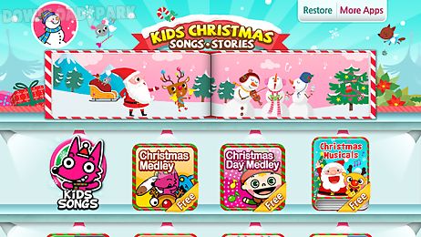 kids christmas songs · stories