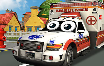 Crazy ambulance city racer 3d