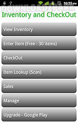 inventory and checkout free