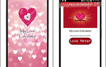 My love calculator : valentine