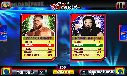 smash of wwe cards