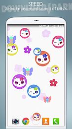 lily kitty fun live wallpaper