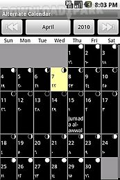 alternate calendar