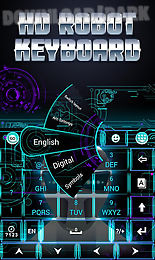 hd robot go keyboard theme