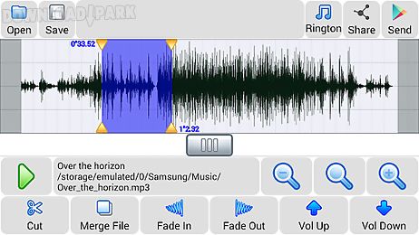 sound editor (mp3 to ringtone)